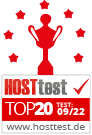 HostTest - Top 20 Hoster 09-2022 - SpeedIT Solutions