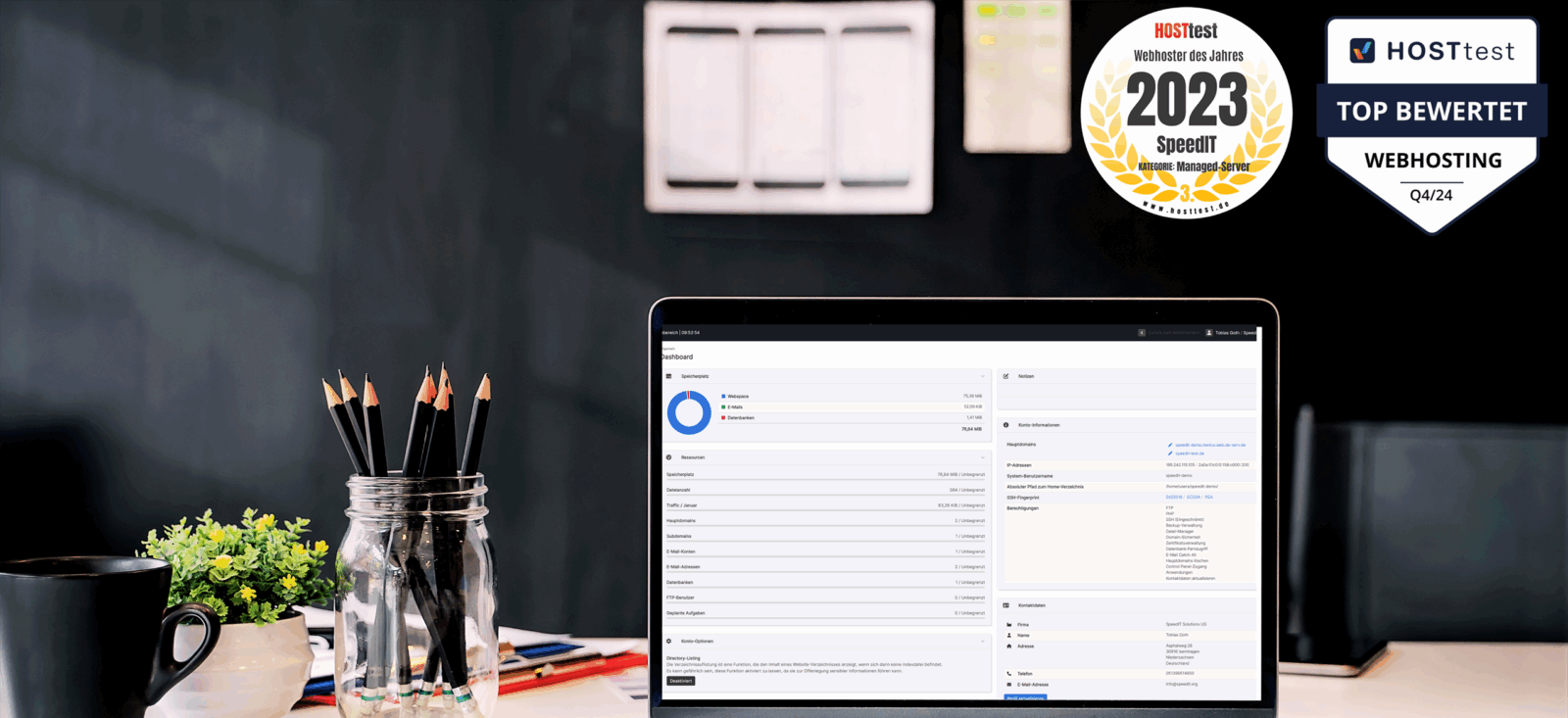 SpeedIT - Webhoster des Jahres 2025 - Nominierung