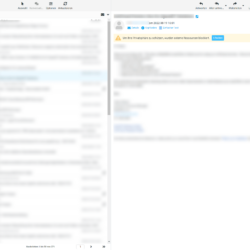 E-Mail lesen im Webmailer SpeedIT Webmail - E-Mail lesen